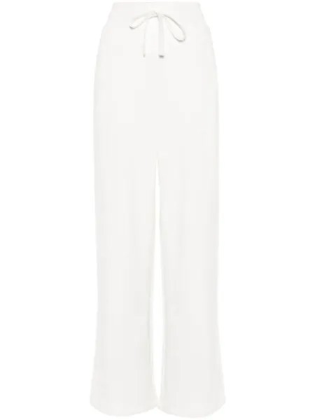 Gucci спортивные брюки с логотипом Interlocking G, белый