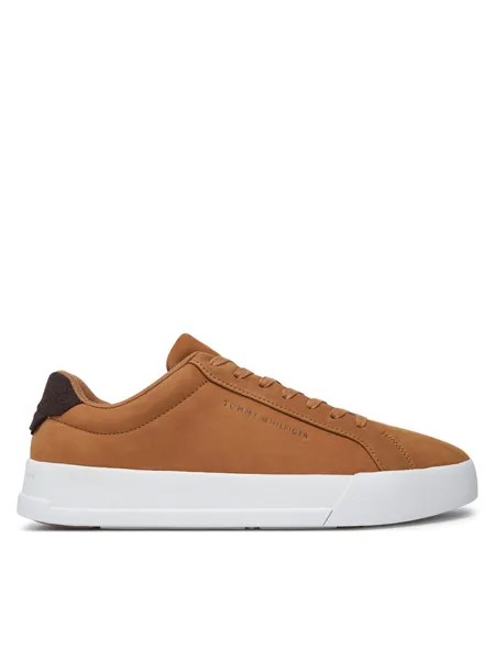 Кроссовки Tommy Hilfiger Th Court Winter Nubuck FM0FM05302 Marrón, коричневый