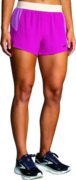 Шорты Chaser 3 дюйма Brooks, цвет Mauve/Sand Brooks