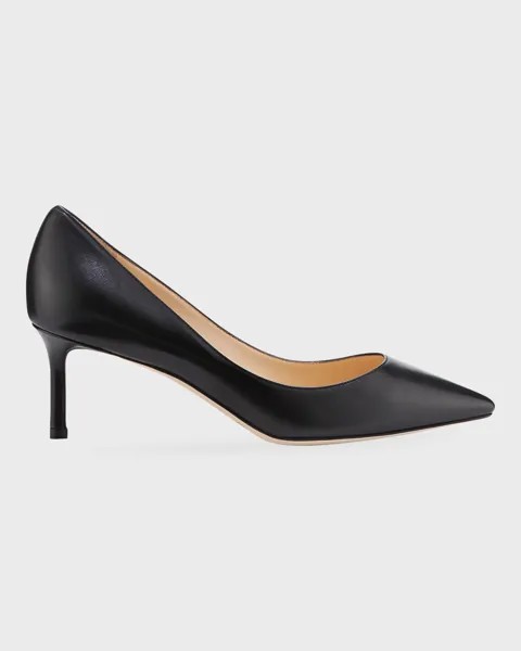 Кожаные туфли Romy 60 мм Jimmy Choo, цвет Black