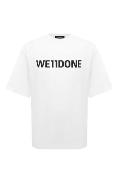 Хлопковая футболка We11done