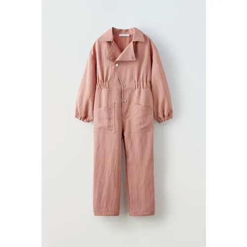 Комбинезон Zara, размер 7 лет (122 cm), розовый