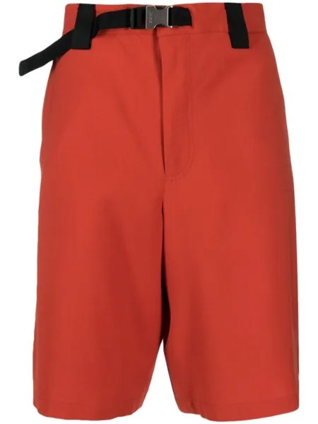 Jacquemus шорты Le short Meio, оранжевый