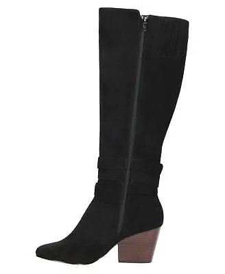 BELLA VITA Женские черные сапоги для верховой езды Cicely с наборным каблуком 10 M