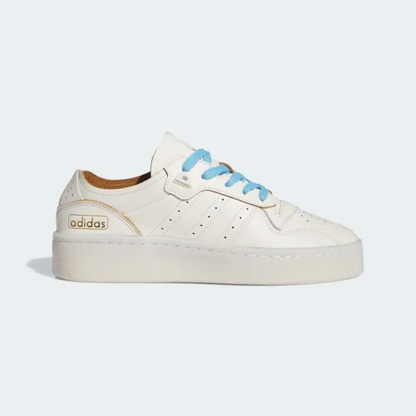 Летние полуботинки Rivalry Adidas, цвет Ivory/Gold Metallic/Semi Blue Burst