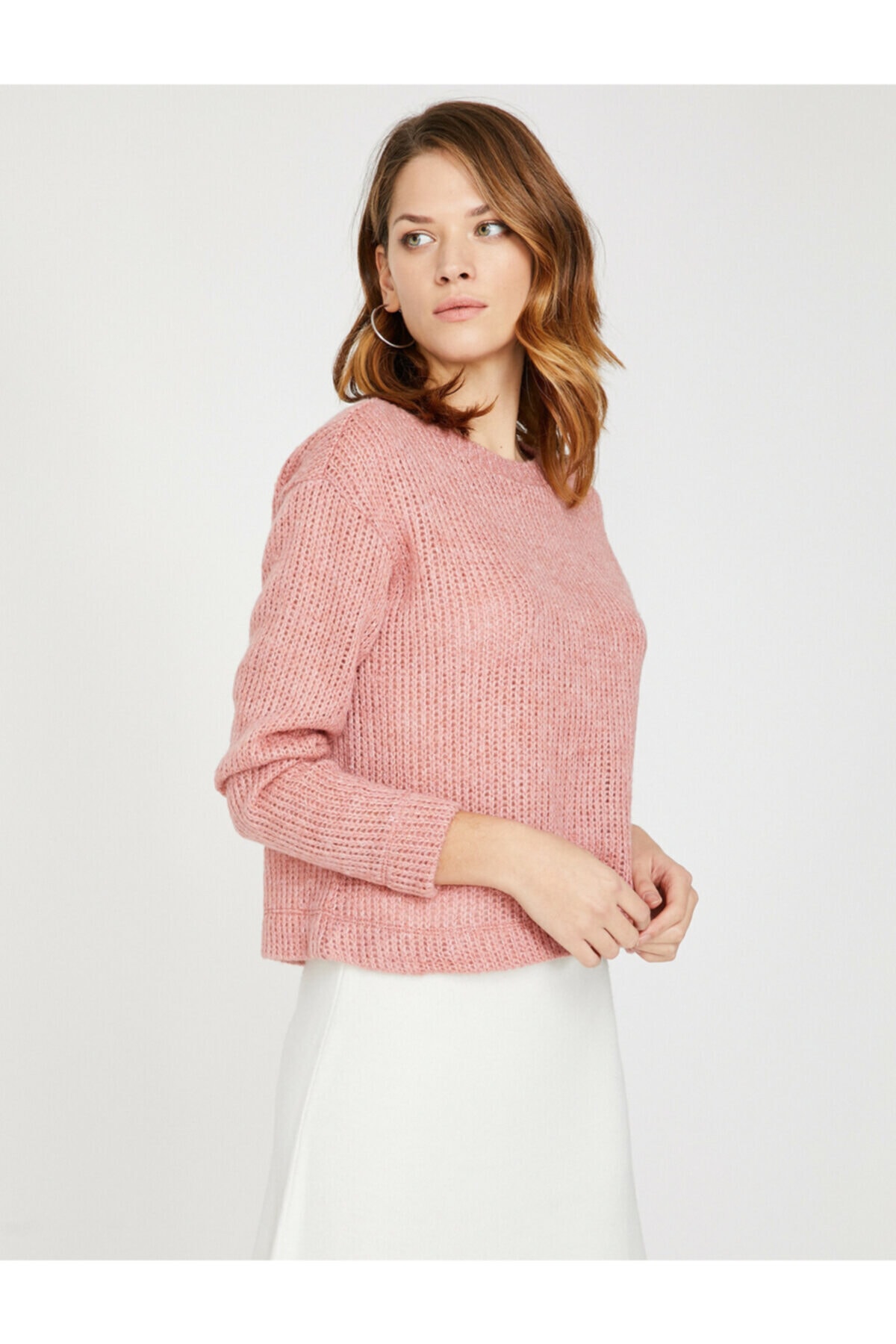 Женский розовый свитер Koton, розовый