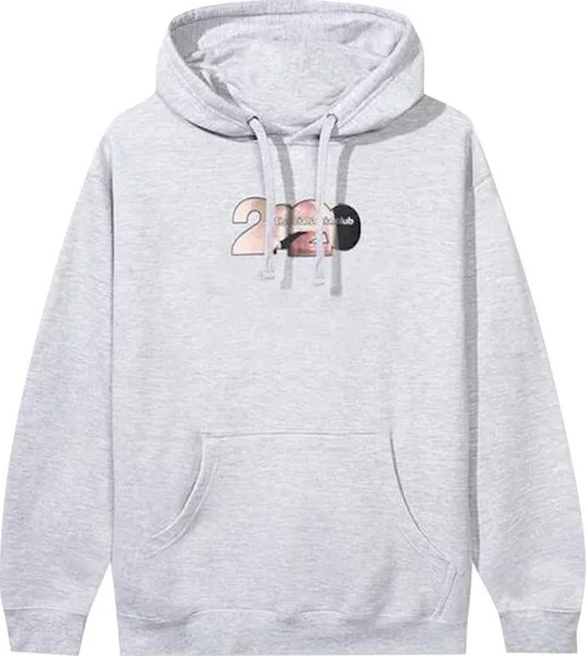 Худи Anti Social Social Club Mouthful Hoodie 'Grey', серый