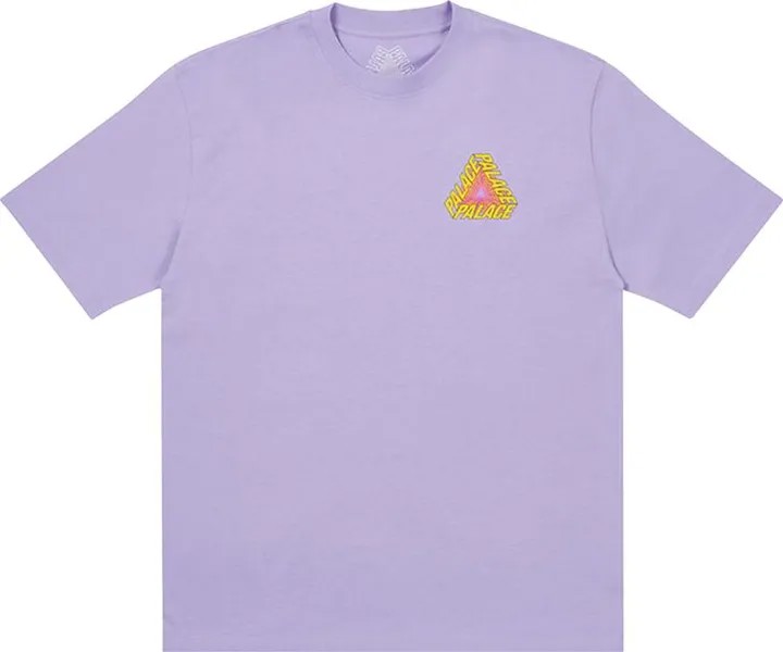 Футболка Palace P3 Bare Times T-Shirt 'Violet', фиолетовый