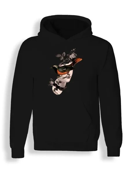 Худи унисекс СувенирShop Абстракция/Минимализм/Искусство 6 черное L