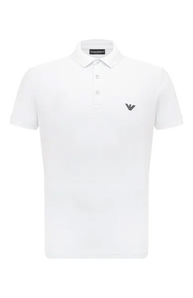 Хлопковое поло Emporio Armani