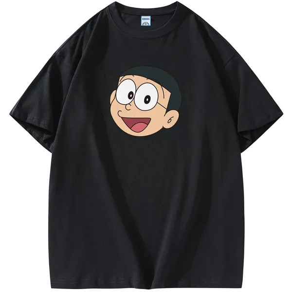 Футболка унисекс Doraemon, Футболка с длинным рукавом (светлый хаки)