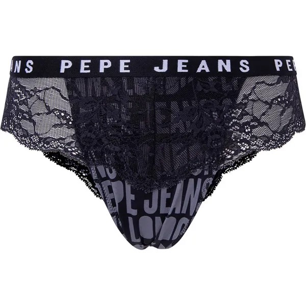 Трусы Pepe Jeans Allover Logo Brazilia, черный