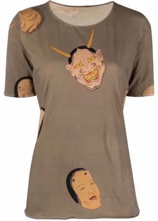 Uma Wang футболка с принтом