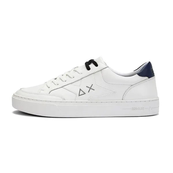 Кроссовки SUN68 Skateboarding Shoes Men Low-top White, белый