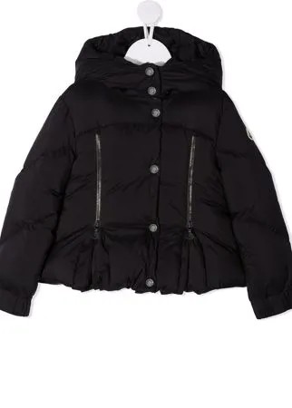 Moncler Enfant пуховик с капюшоном