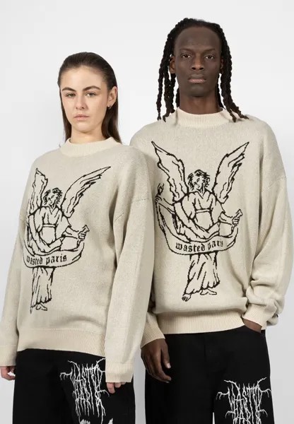 Вязаный свитер HEAVEN UNISEX Wasted Paris, цвет sahara