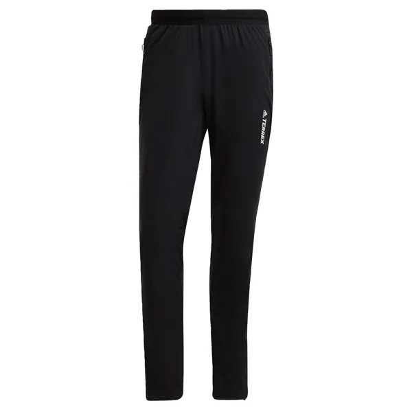 Брюки для тренировок узкого кроя ADIDAS TERREX Xperior Cross-Country Ski Soft Shell, черный