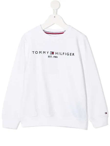 Tommy Hilfiger Junior толстовка с вышитым логотипом