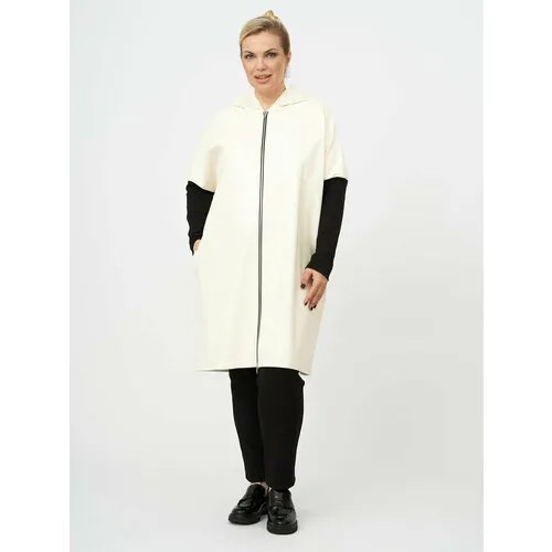 Пальто  Artessa, размер 72-74, белый