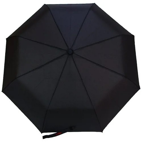 Зонт мужской автомат, зонтик женский складной антиветер 9003M/черный