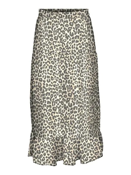 Длинная юбка Vero Moda, цвет creme/grau
