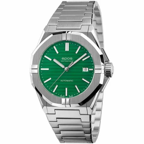 Наручные часы Epos, зеленый