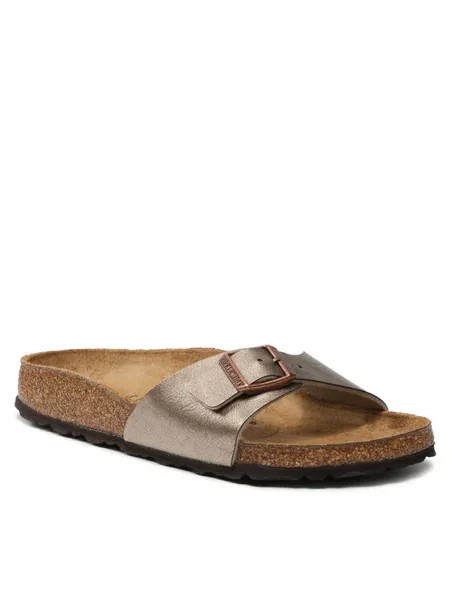 Мюли золотого цвета Birkenstock, желтый