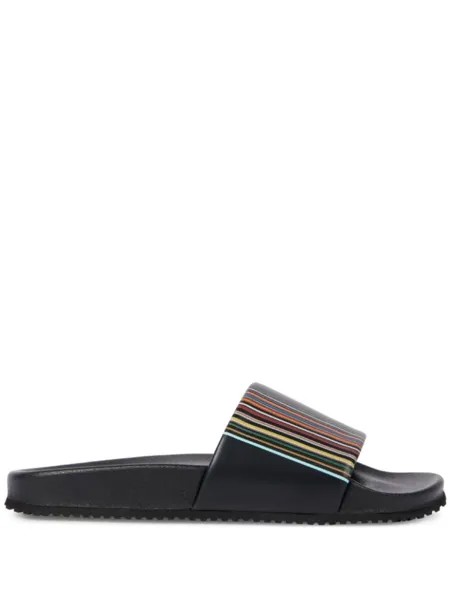 Paul Smith шлепанцы Dru, черный