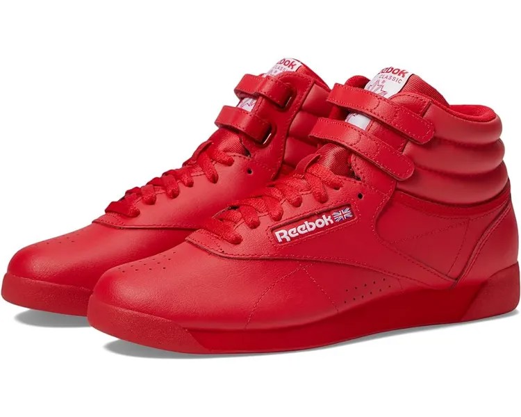 Кроссовки Reebok Lifestyle Freestyle Hi High Top, цвет Vector Red/White1