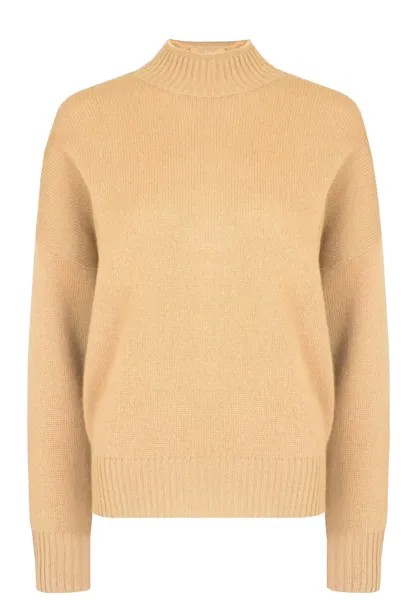 Водолазка женская ALLUDE 128796 бежевая M