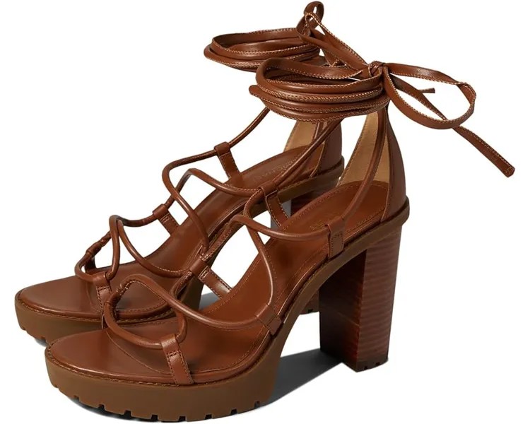 Туфли Michael Kors Vero Lug Platform Sandal, цвет Luggage