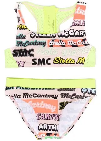 Stella McCartney Kids бикини с логотипом