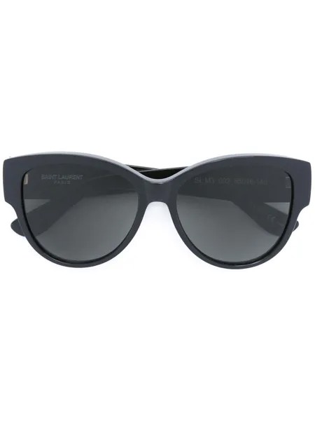 Saint Laurent Eyewear солнцезащитные очки 'Monogram M3'
