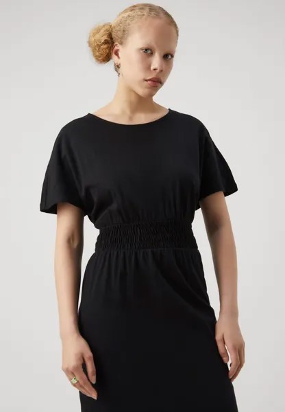 Платье макси Slfamelie Dress Selected, черное