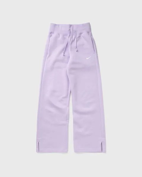 Спортивные штаны Nike Wmns Phoenix Fleece High-Waisted Wide-Leg Sweatpants, цвет violet mist/sail
