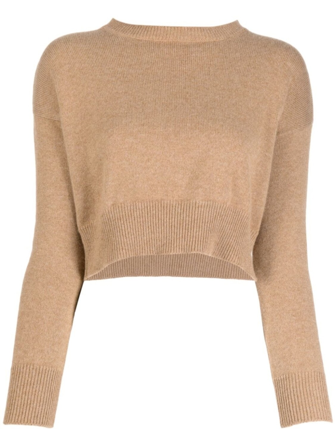Teddy Cashmere укороченный кашемировый джемпер Genova, коричневый