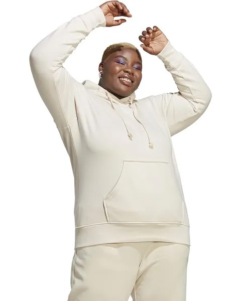 Худи adidas Originals Plus Size Adicolor Essentials Regular, цвет Wonder White
