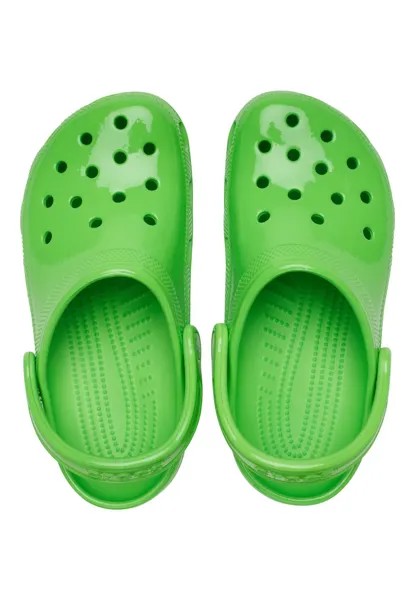 Мюли Crocs, зеленый