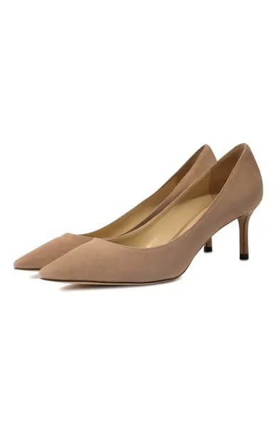 Замшевые туфли Romy 60 Jimmy Choo