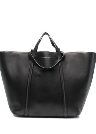 Brunello Cucinelli сумка-тоут с гравировкой логотипа