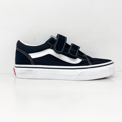 Vans Boys Off The Wall 721356 Черная повседневная обувь Кроссовки Размер 1