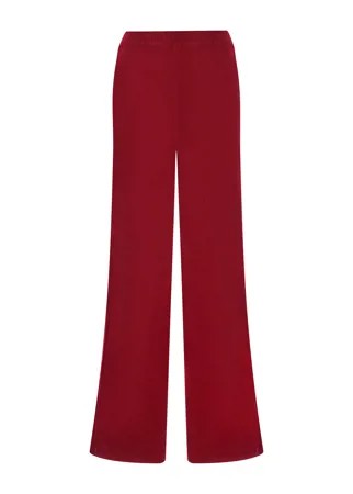 Бордовые брюки из шерсти Joseph