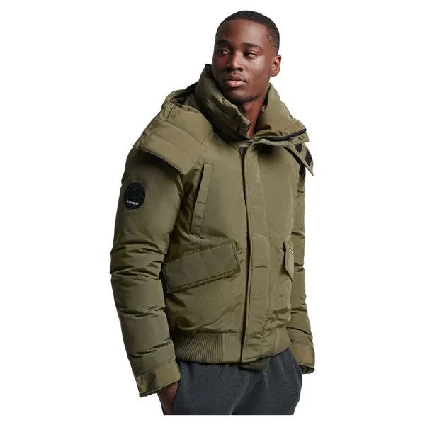 Куртка Superdry Code Xpd Everest Bomber Bomber, зеленый