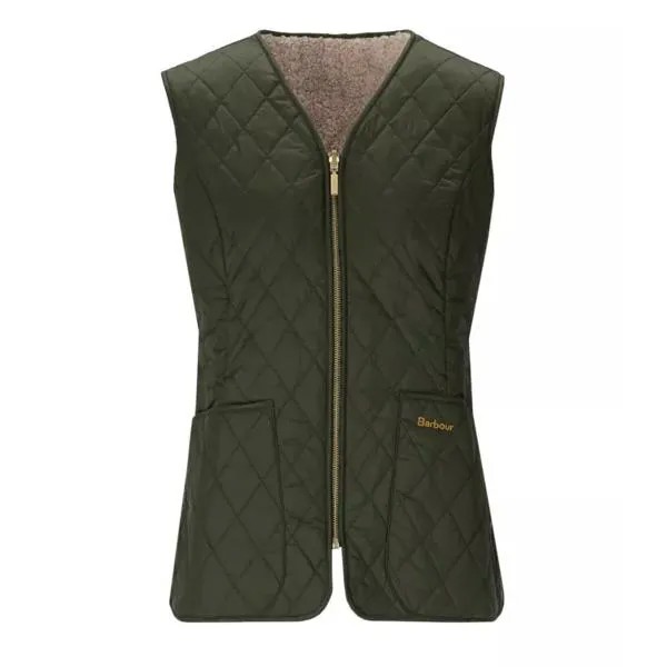 Куртка markenfield olive reversible vest Barbour, зеленый