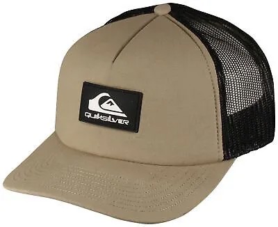 Кепка Quiksilver Omnipotent Trucker — оливково-серая — новинка