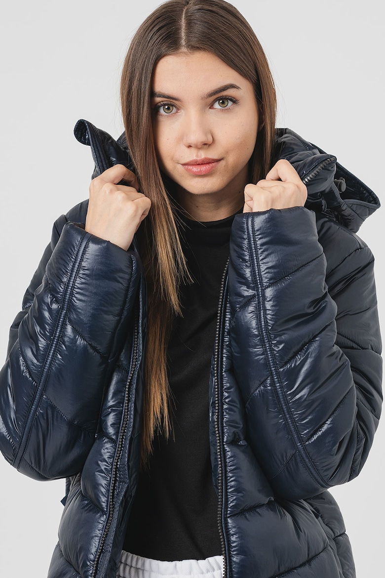 Зимняя куртка-боди со съемным капюшоном G-Star Raw, синий