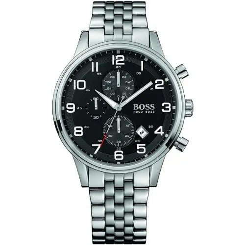 Наручные часы мужские HUGO BOSS HB1512446 серебристые