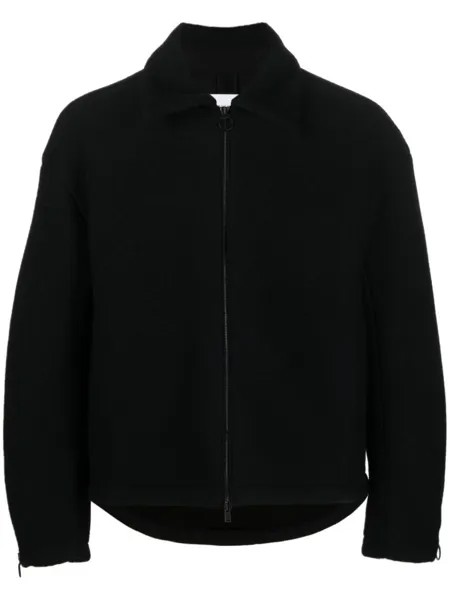 Бомбер на молнии Trussardi, черный