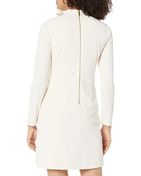 Платье Calvin Klein Long Sleeve with Neck Bow, цвет Blossom