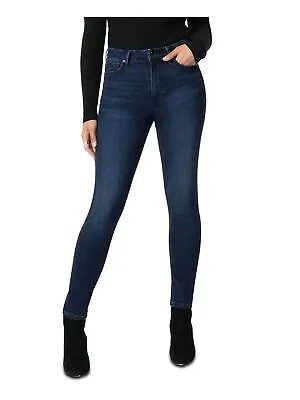 Женские темно-синие джинсы JOES с карманами и молнией до щиколотки, прямые брюки, талия 25